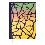 Ежедневник датированный 2024 Buromax FANCY А5 фиолетовый 336 с (BM.2186-07)